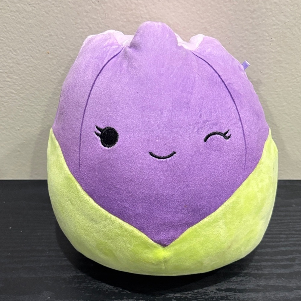Squishmallows Lime Green and Purple Plush